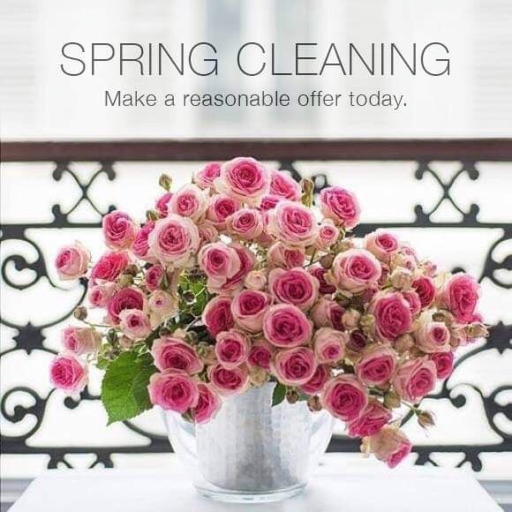 Always open to reasonable offers!